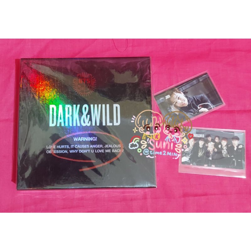 [BOOKED] ALBUM DARK & WILD BTS + PC GRUP & JIMIN