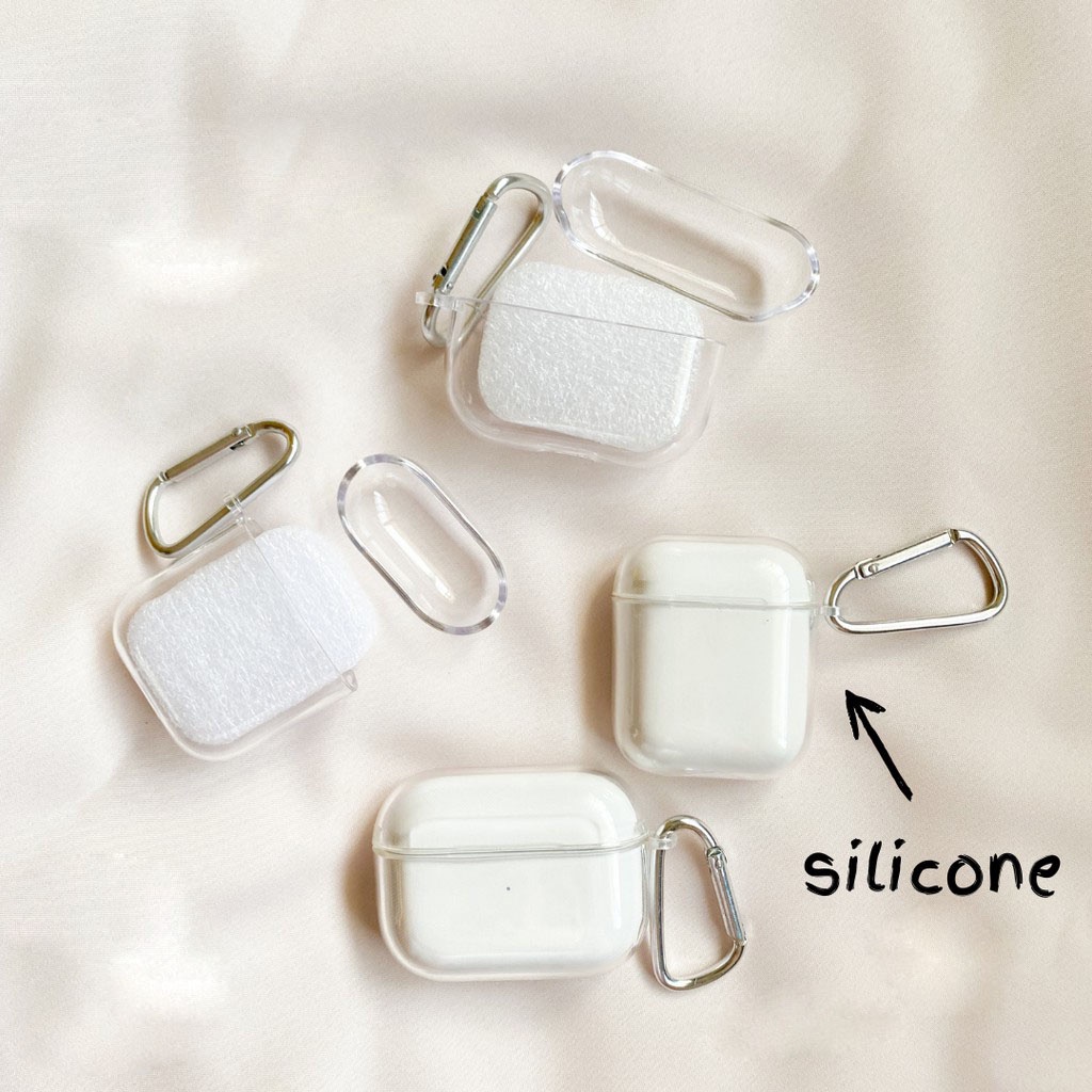 SOFTCASE TPU KARET CLEAR CASE COVER BENING AIRPODS 1/AIRPODS 2/AIRPODS GEN 3/AIRPODS PRO