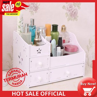 Rak  Kosmetik  Bahan Kayu WPC  Kotak Tempat Make Up Tahan Air   Rak  Kosmetik  Bahan Kayu WPC  Kotak Tempat Make Up Tahan Air