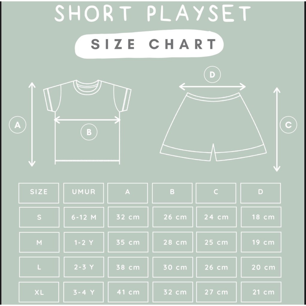 Ardenleon Short Playset / Baju Pendek Anak