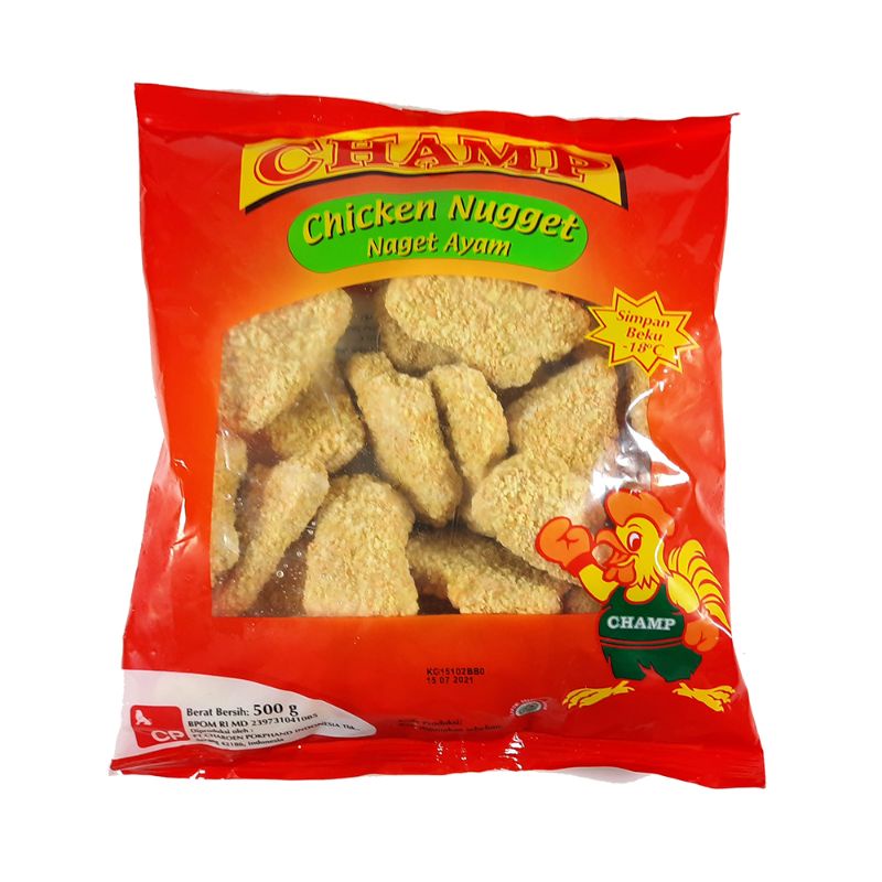 

Champ Chicken Nugget 500 gram