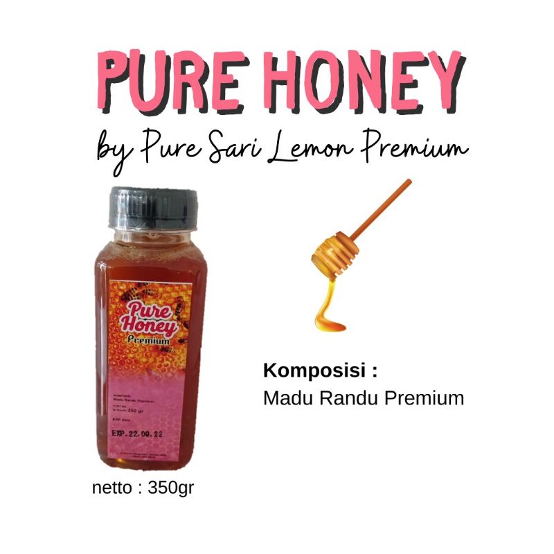 

1 Pure Honey Premium 350 gr ( 1 PH)