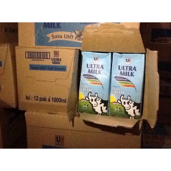 

BAYAR COD Susu Ultra UHT 1000ml putih
