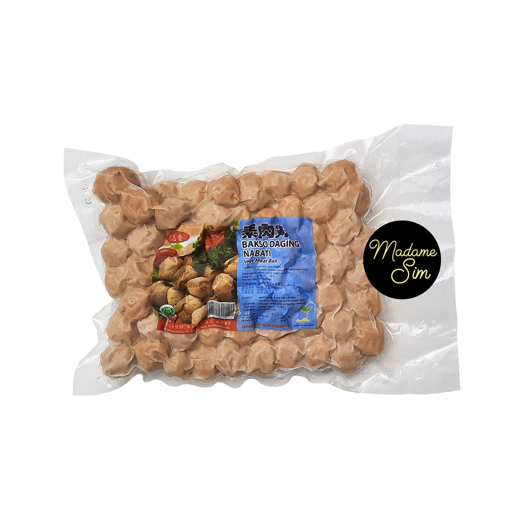 

BAKSO DAGING NABATI VEGETARIAN - TIAN EN XIANG (450 GR)