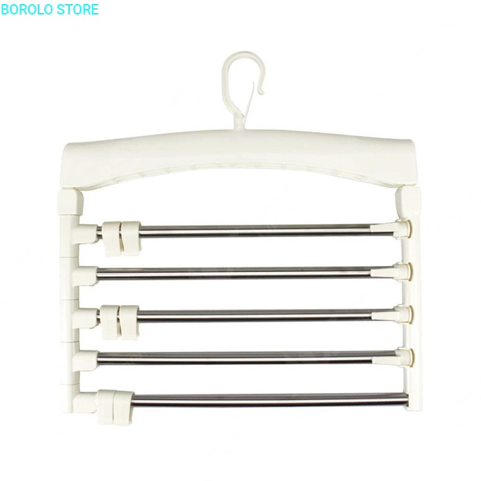 Kris Hanger Besi Foldable 37x3x38 Cm - Putih