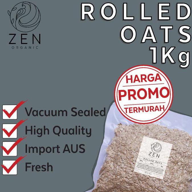 

promo murah NATURAL ROLLED OAT 1 KG
