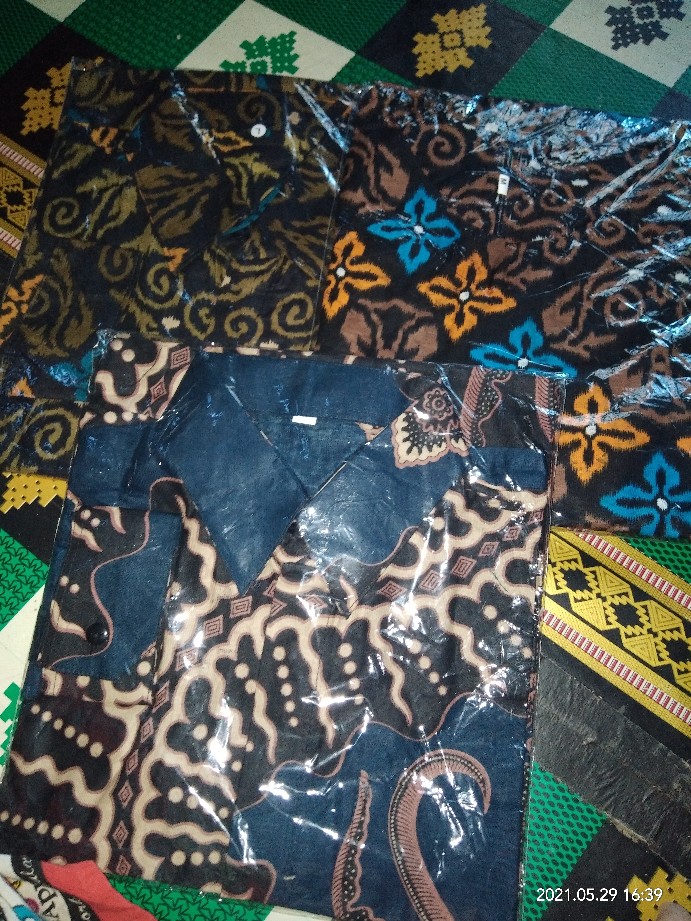 Kemeja Batik Pria Ppbtk07 Wsa04 Lengan Panjang