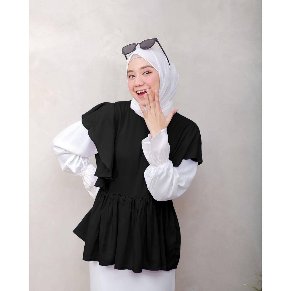 Anita Blouse Atasan Top Korean Style Remaja Muslim Terlaris