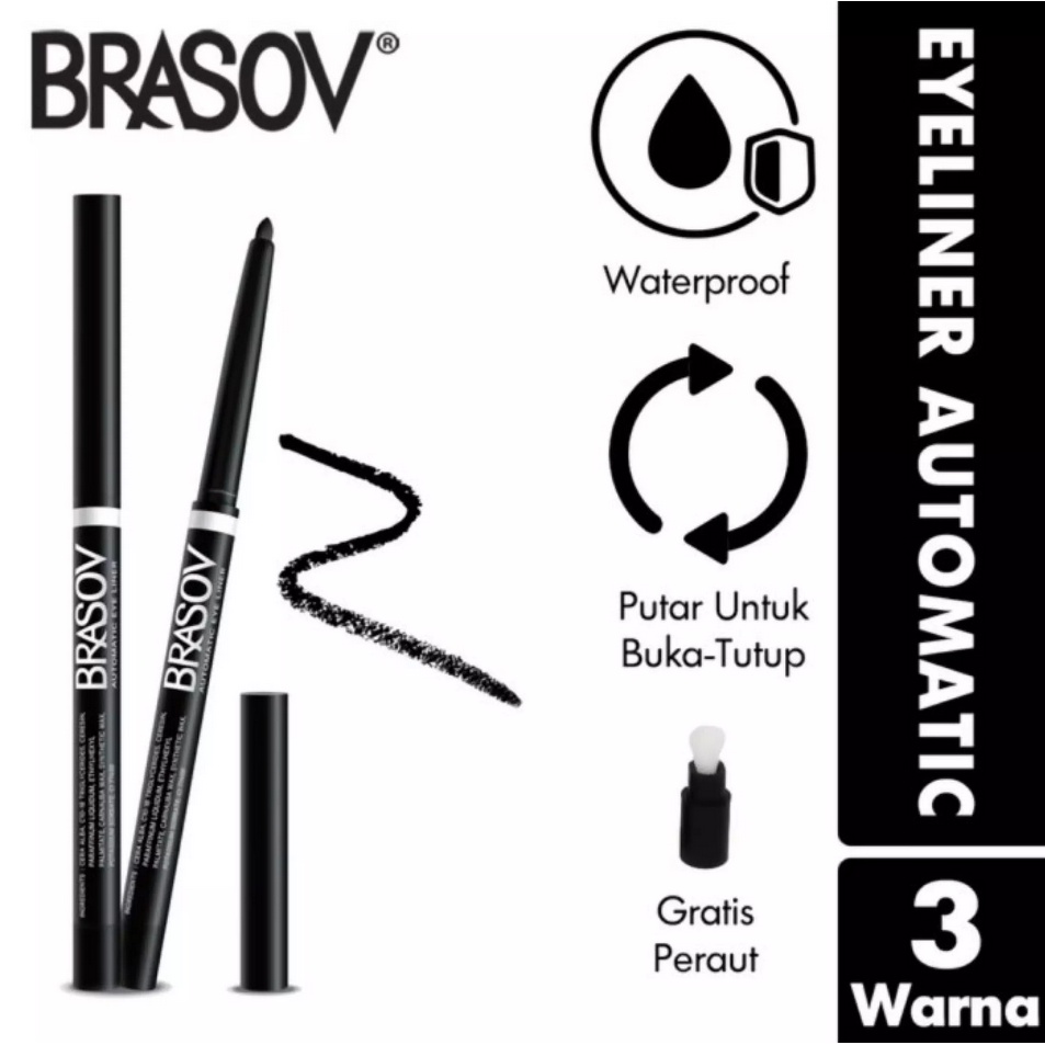 BRASOV EYELINER AUTOMATIC WATERPROOF