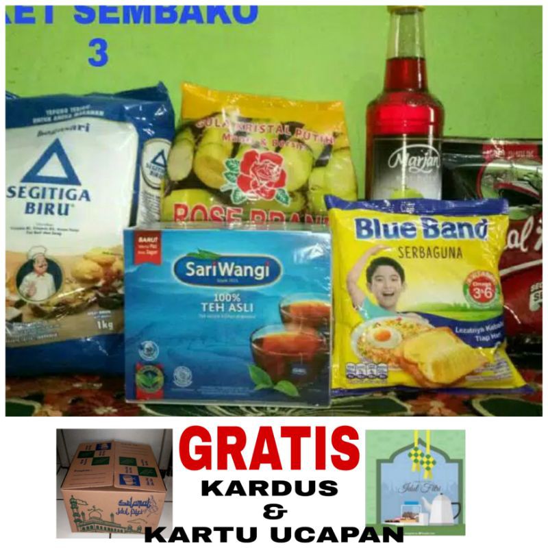 

PAKET SEMBAKO MURAH 3