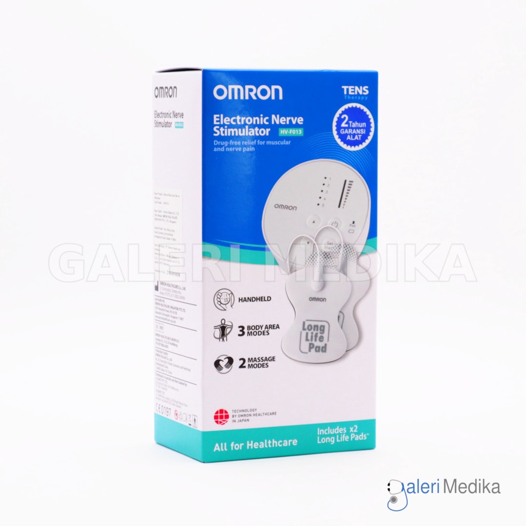 Alat Pijat Elektrik Omron HV-F013 / HV F013 Electric Pulse Massager - Mengurangi Nyeri Otot