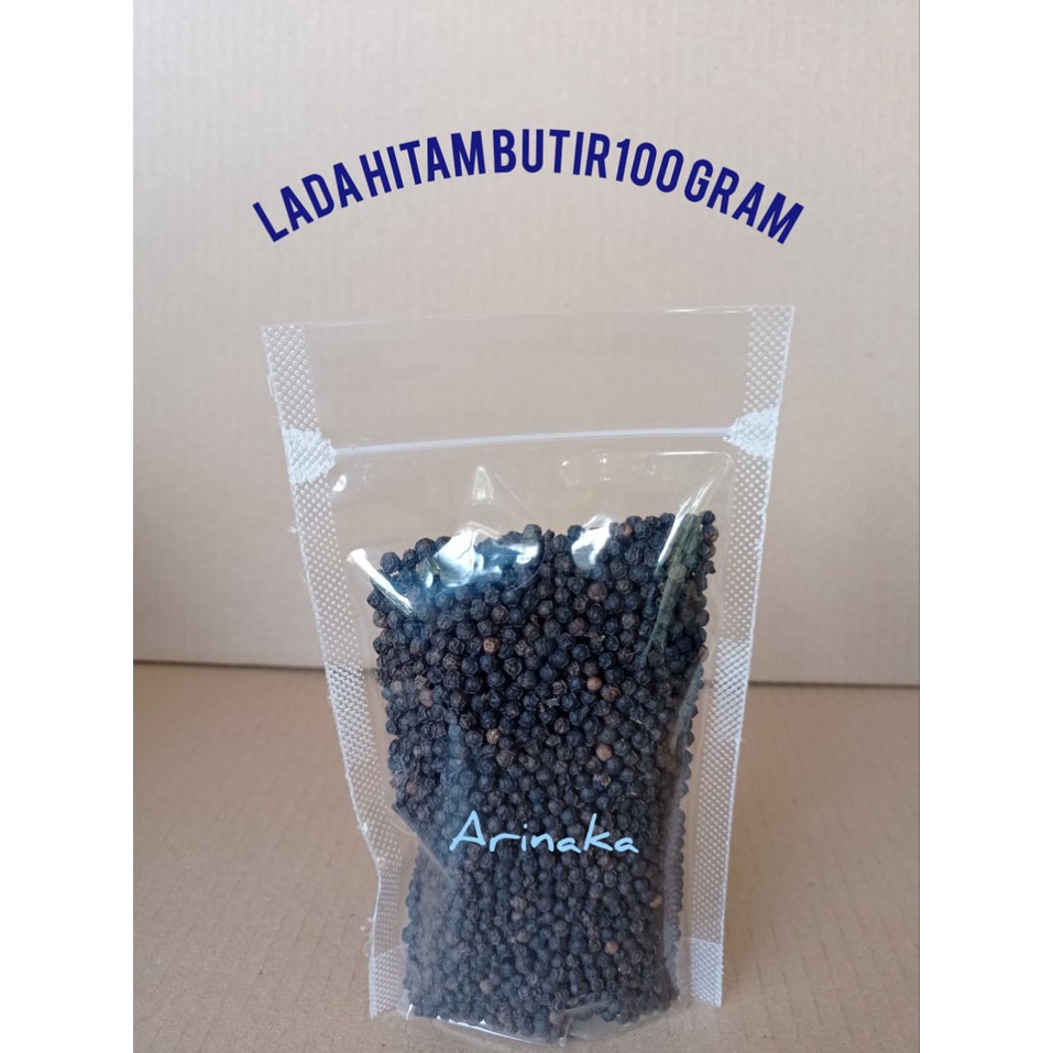 

Lada Hitam Butir (Biji) - Merica/Sahang Original 100 gr