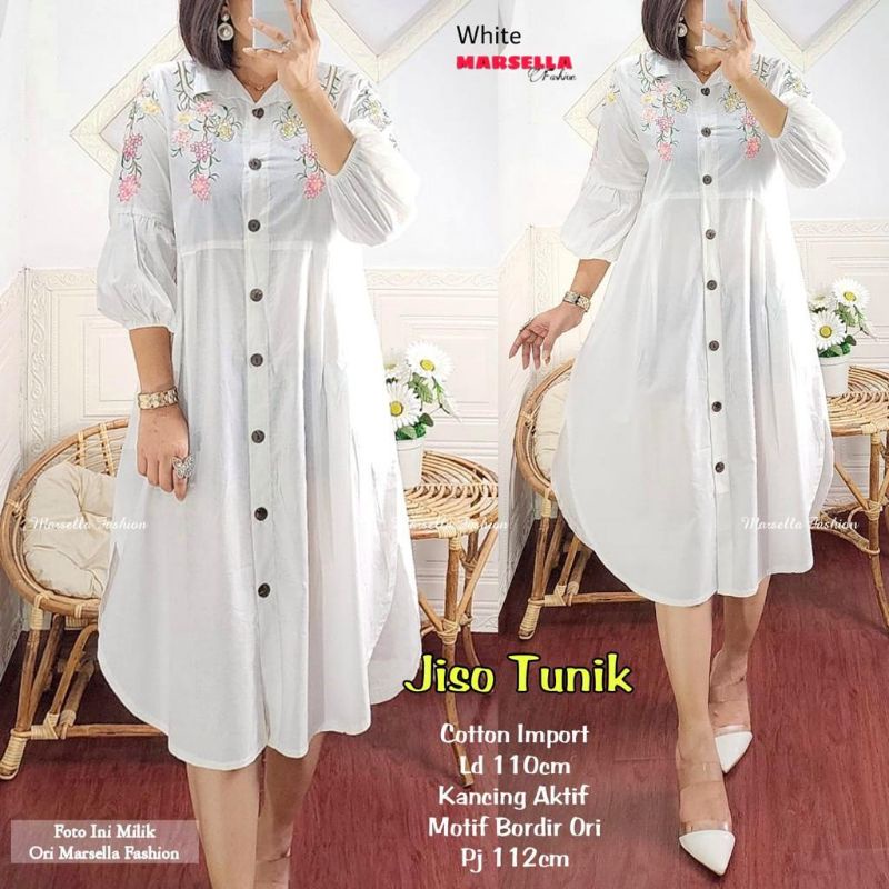 Radina tunik Jiso tunik Felio tunik by Marsella Seanna tunic Atasan katun bordir