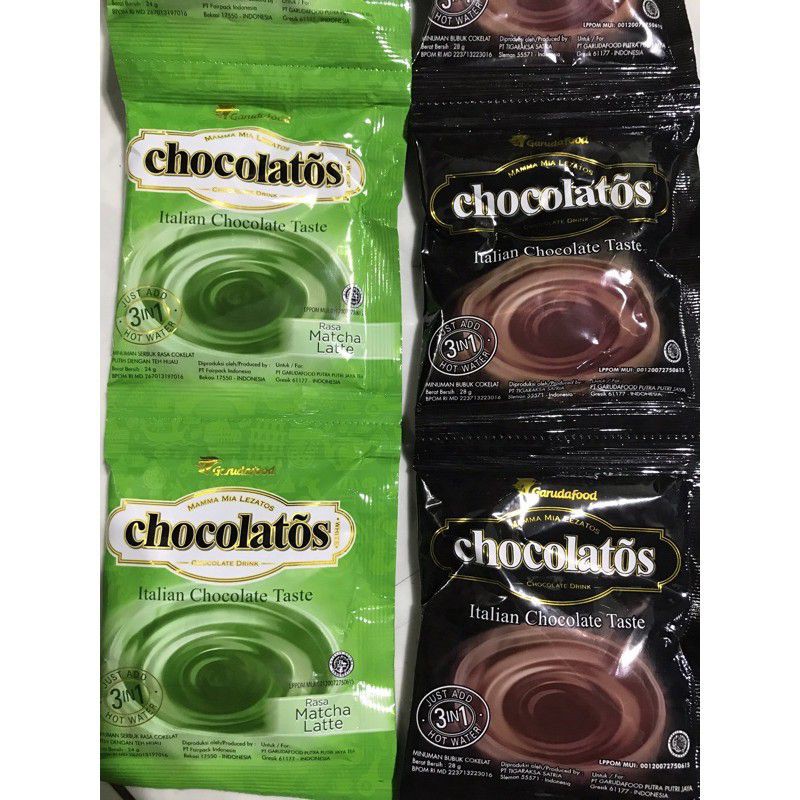 

Chocolatos drink sachet ecer