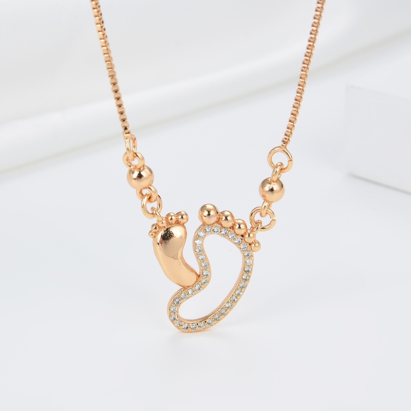 kalung titanium wanita emas muda model korea murah anti karat panjang asli silver nama selamanya 91n
