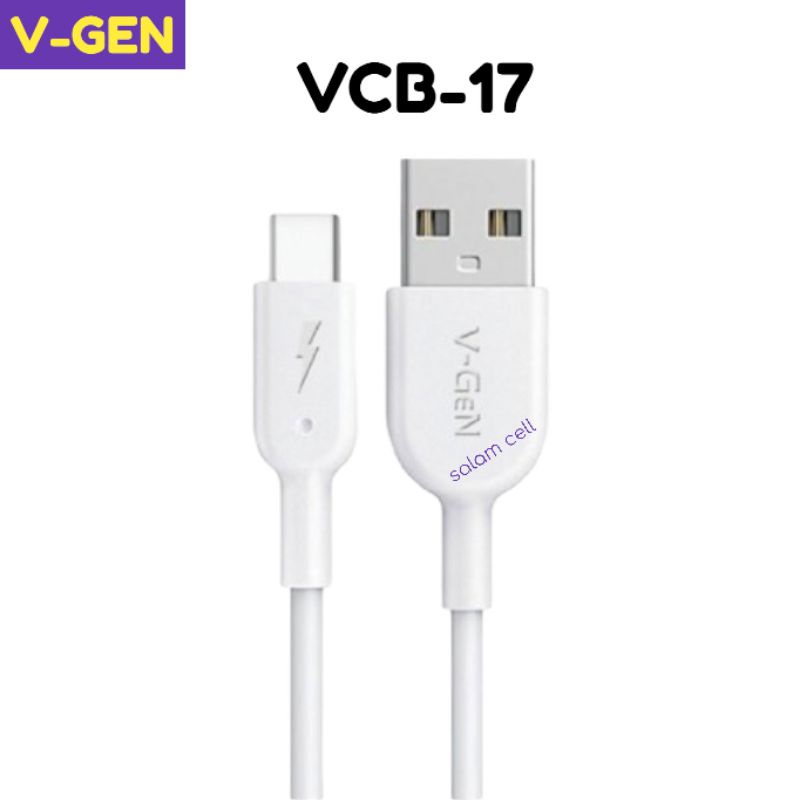 Kabel Data Type-C V-GEN VCB-17 Original Vgen Garansi Resmi