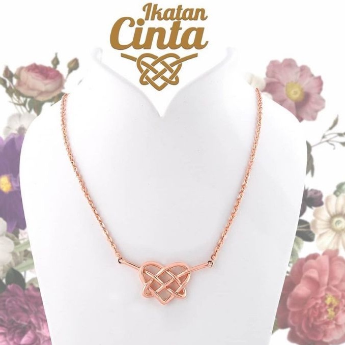 Ready siap kirim Kalung ikatan cinta amanda manopo titanium kalung ikatan cinta terlaris RCTI AMANDA