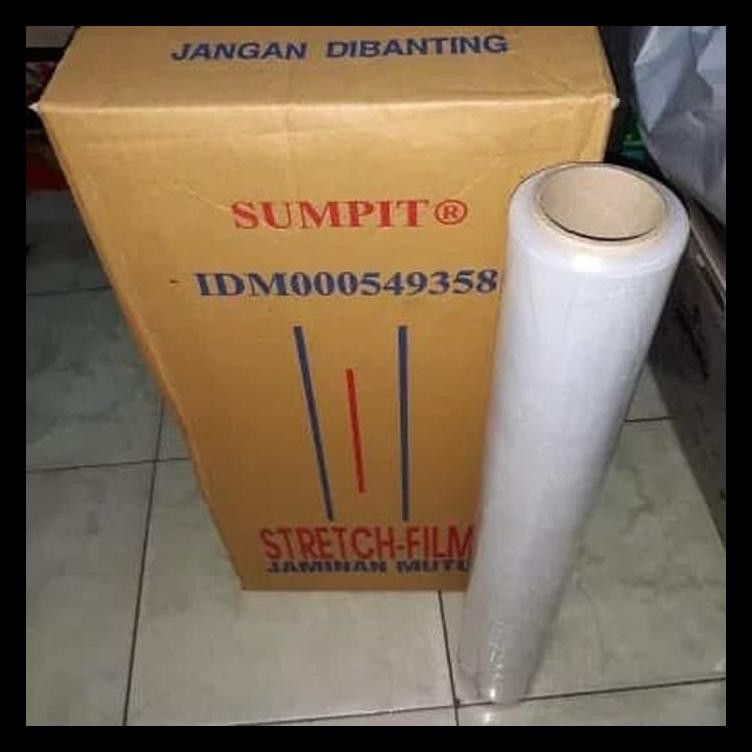 

(GOJEK GRAB) plastik wrapping 50cm x 150m /plastik strech film TERBAIK