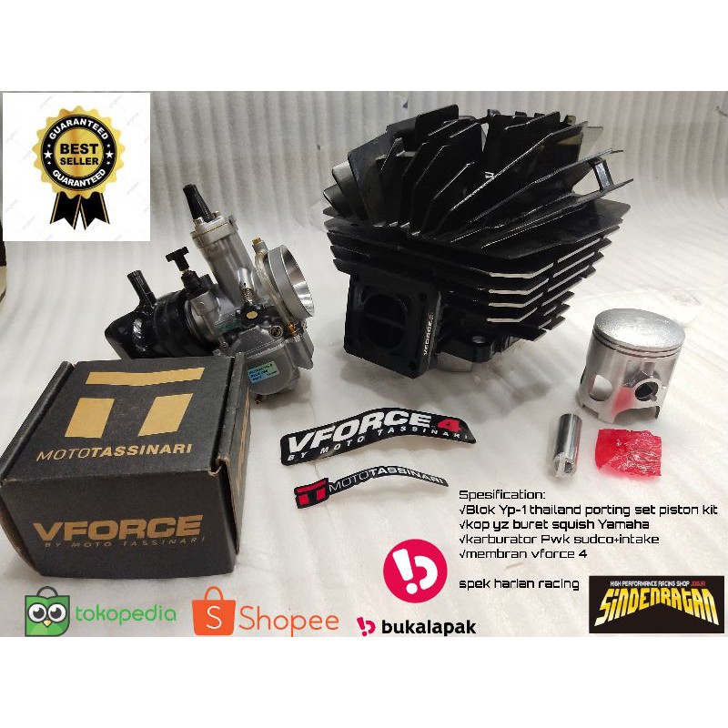 Paket blok Yp-2 thailand rx king porting balap harian racing