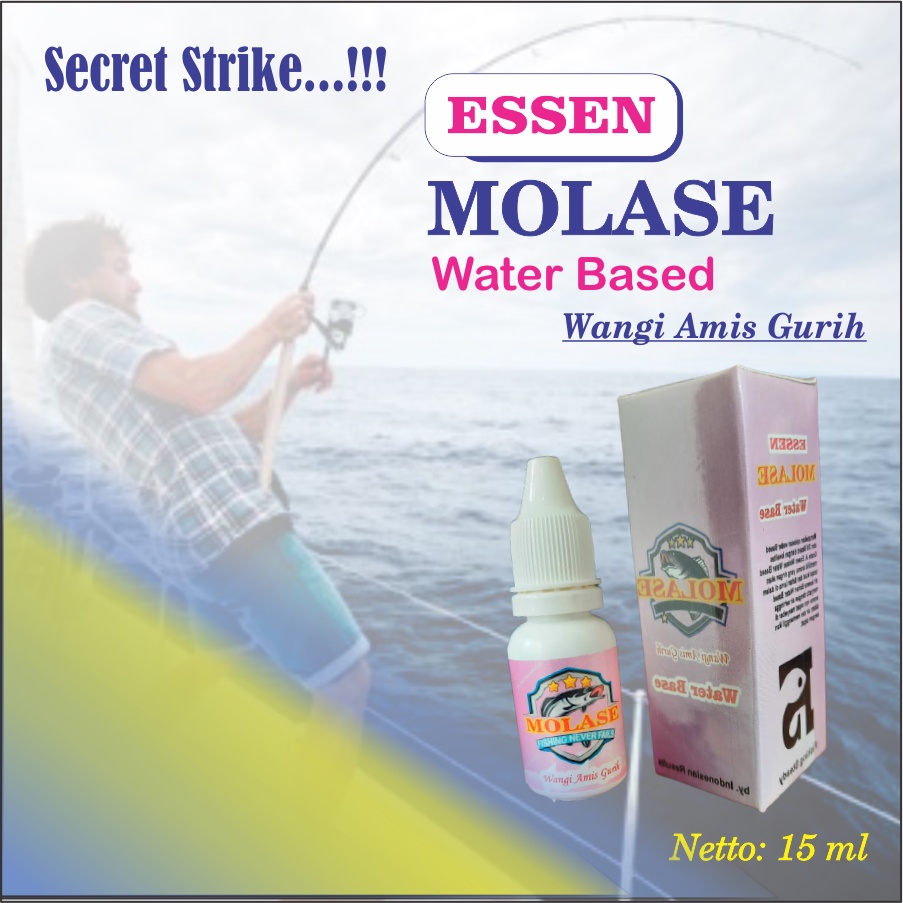 Fishing Steady Original 100% ESSEN MOLASE Specialis Rahasia Mancing Anti Gagal Umpan Mancing Esen Mo