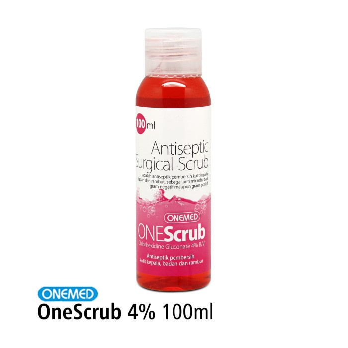 OneScrub 4% Bath &amp; Shampoo 100 ml OneMed OJ2