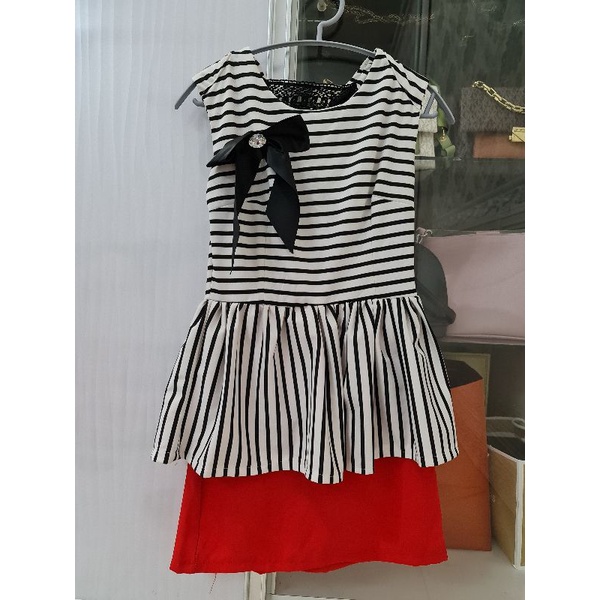 dress peplum preloved
