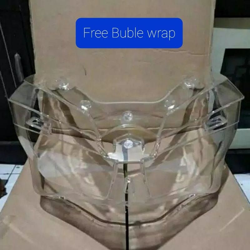 Kaca Mika Lampu Depan Vario 125 150 new 2019