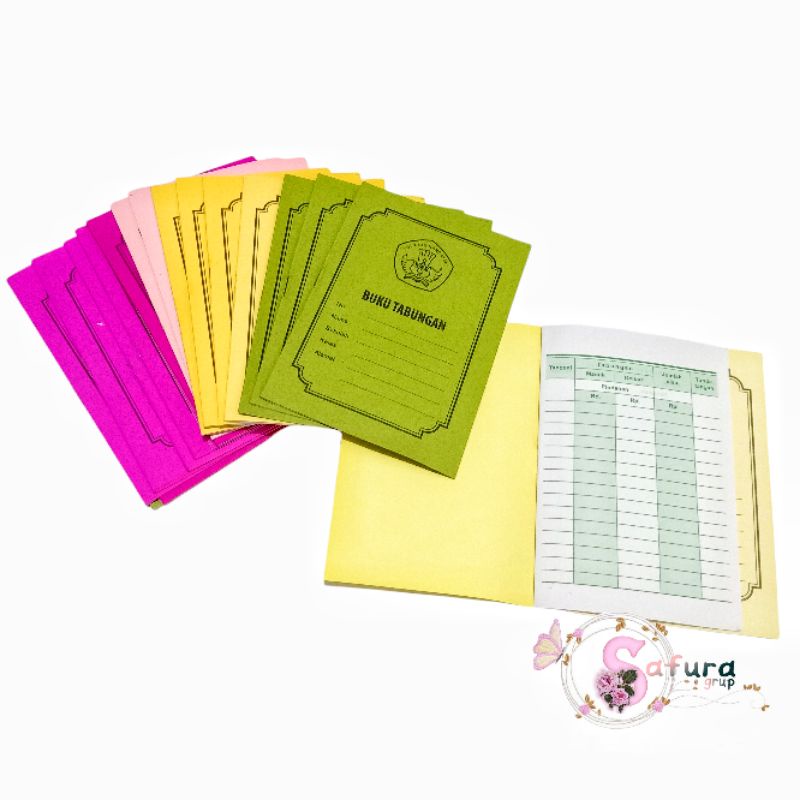 

IS 25 Pcs BUKU TABUNGAN / TUTWURI HANDAYANI tabungan anak sekolah