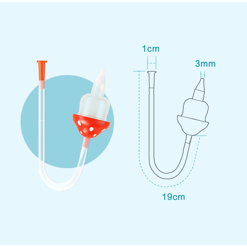 [1KG 65PCS] LBS Alat Hisap Ingus Sedotan Ingus 1 Selang Nasal Nose Selang Aspirator Penyedot Lendir Ingus Anak Bayi