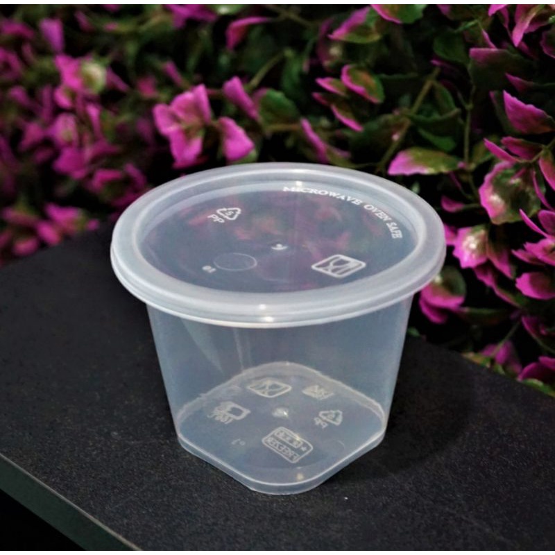 (25 Pcs) Thinwall Gelas Cup 150ml / Cup Gelas Pudding 150 ml DM