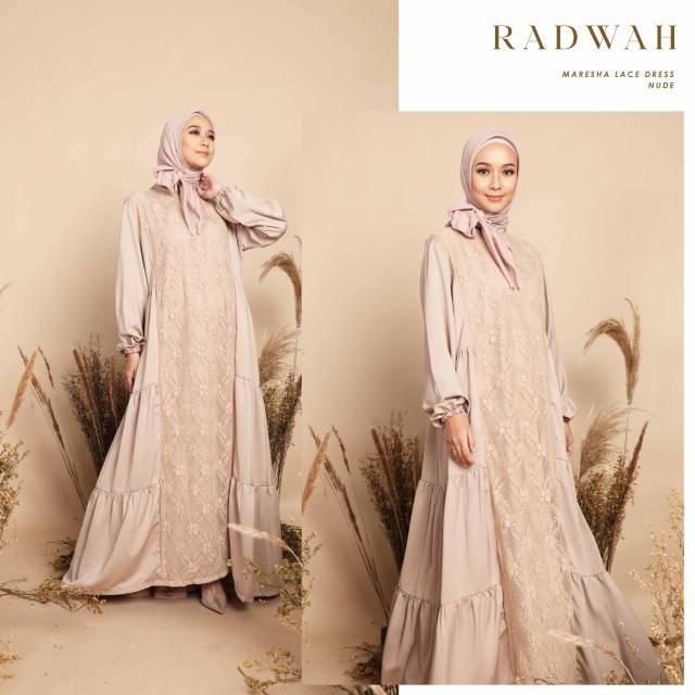 Premium Maresha Lace Dress Radwah | Shopee Indonesia