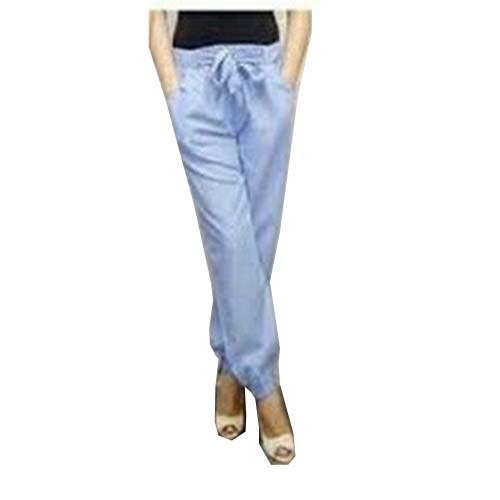 Celana Joger wanita Katun Denim Supernova,Joger Basic Pants, Celana Panjang Wanita