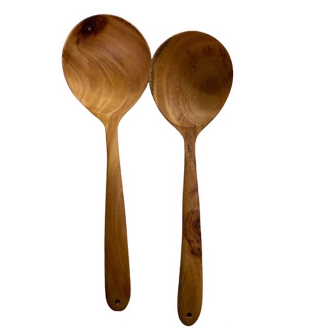 Wooden Soup Spoon Wide / Centong Sup Lebar