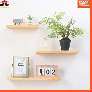  KODE C5247 Rak  Dinding Kayu Solid Tempat Partisi 