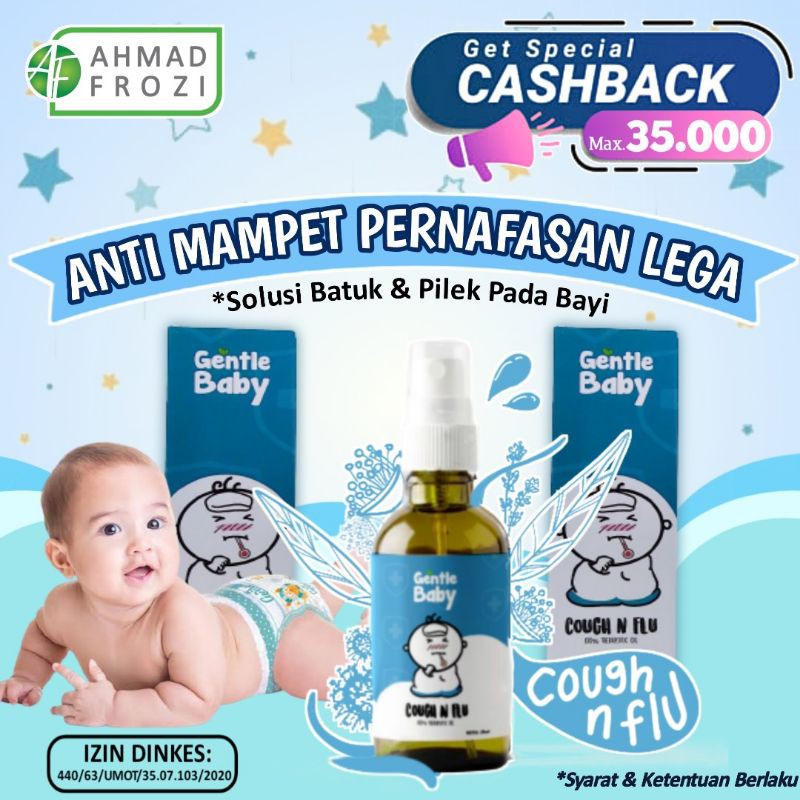 OBAT FLU ANAK DAN BAYI OBAT BATUK PILEK FLU BAYI MINYAK TELON BAYI CAIRKAN LENDIR GENTLE BABY OIL BP