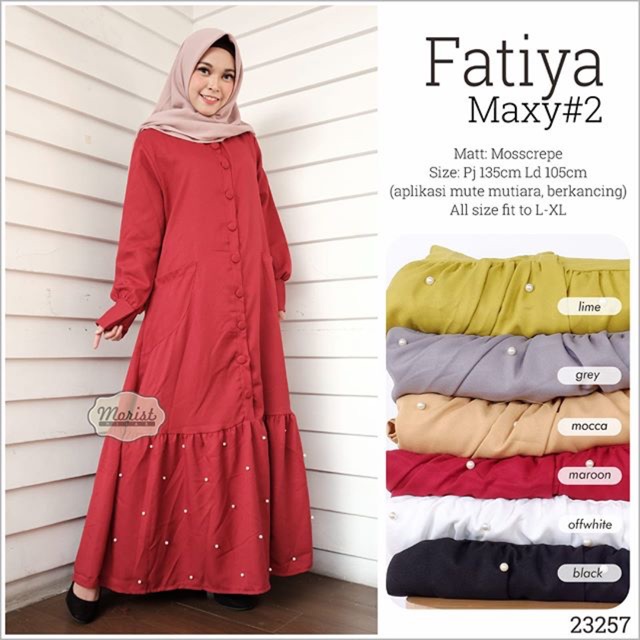 Fatiya Maxy Dress Mutiara