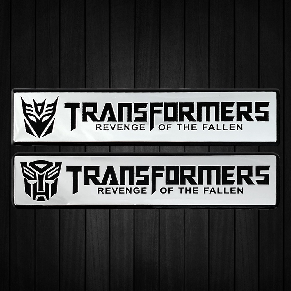 Transformers Sticker Emblem Dekorasi Mobil Motif Transformers 3D Bahan Aluminum Alloy