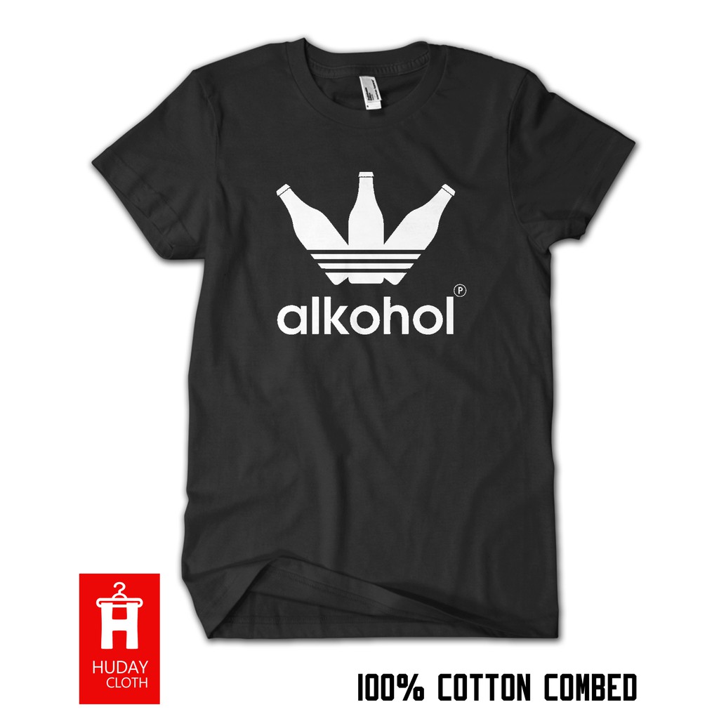 KAOS PLESETAN KATA KATA ADIDAS KAOS BAJU PRIA WANITA