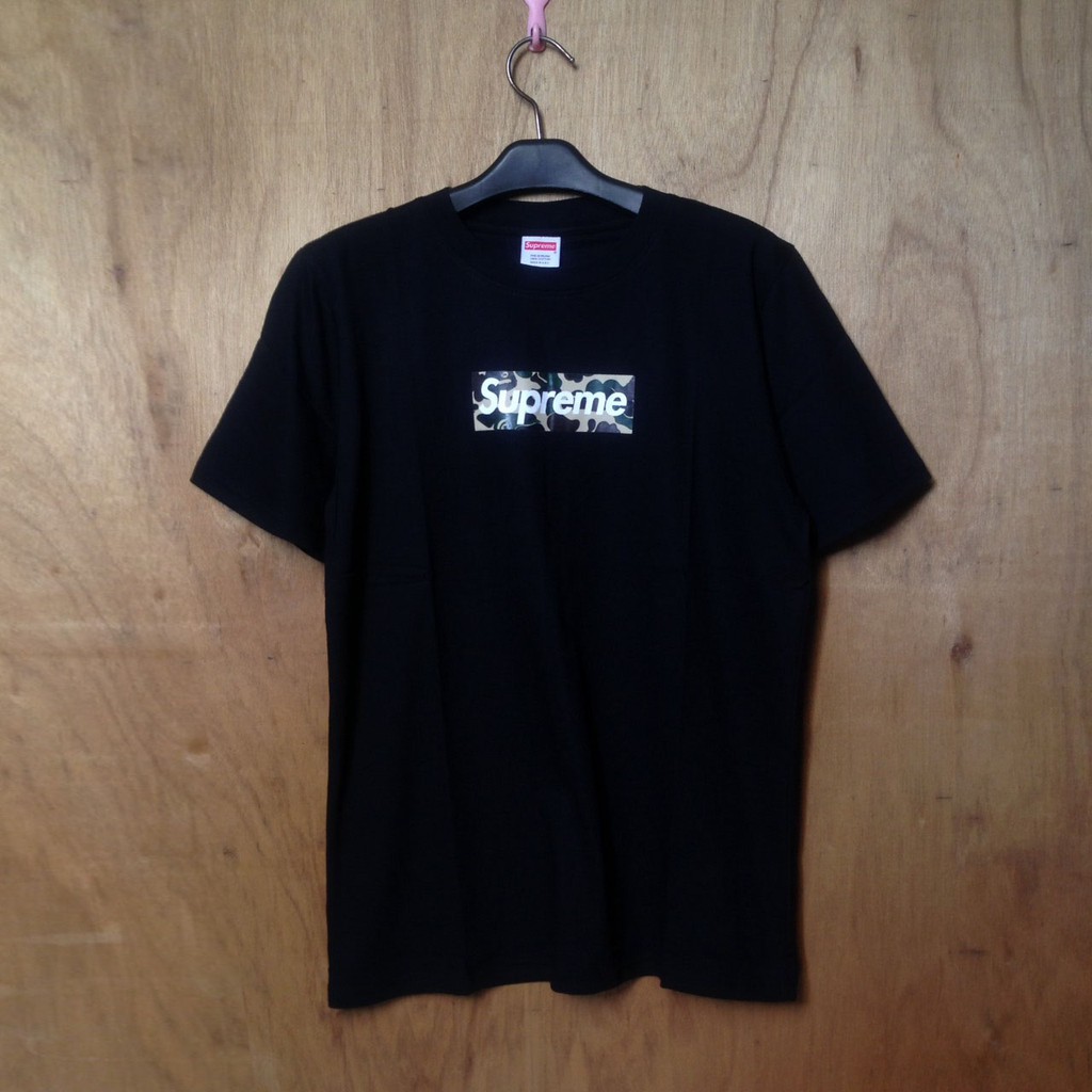 KAOS / TSHIRT / BAJU SUPREME LOGO BOX x BAPE PREMIUM