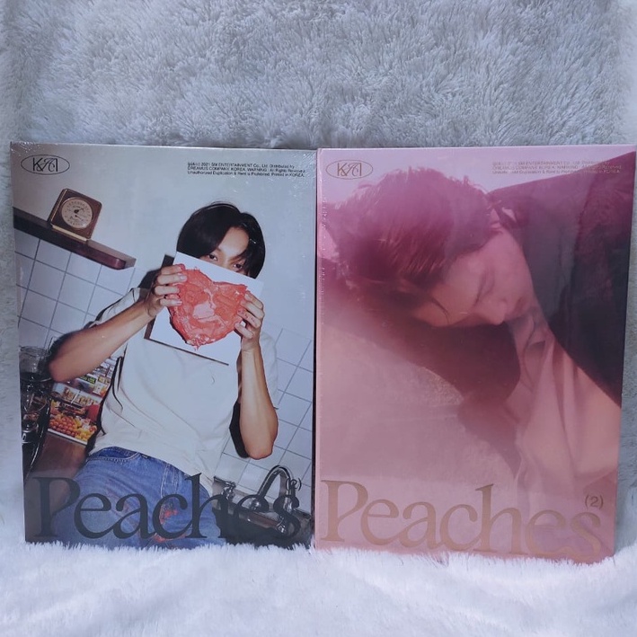 [READY STOCK] ALBUM KAI - PEACHES (PEACHES VER. / KISSES VER)