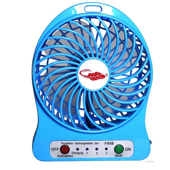 Fan Usb Mini Fan Kipas Angin Plastik Portable 4” Populer