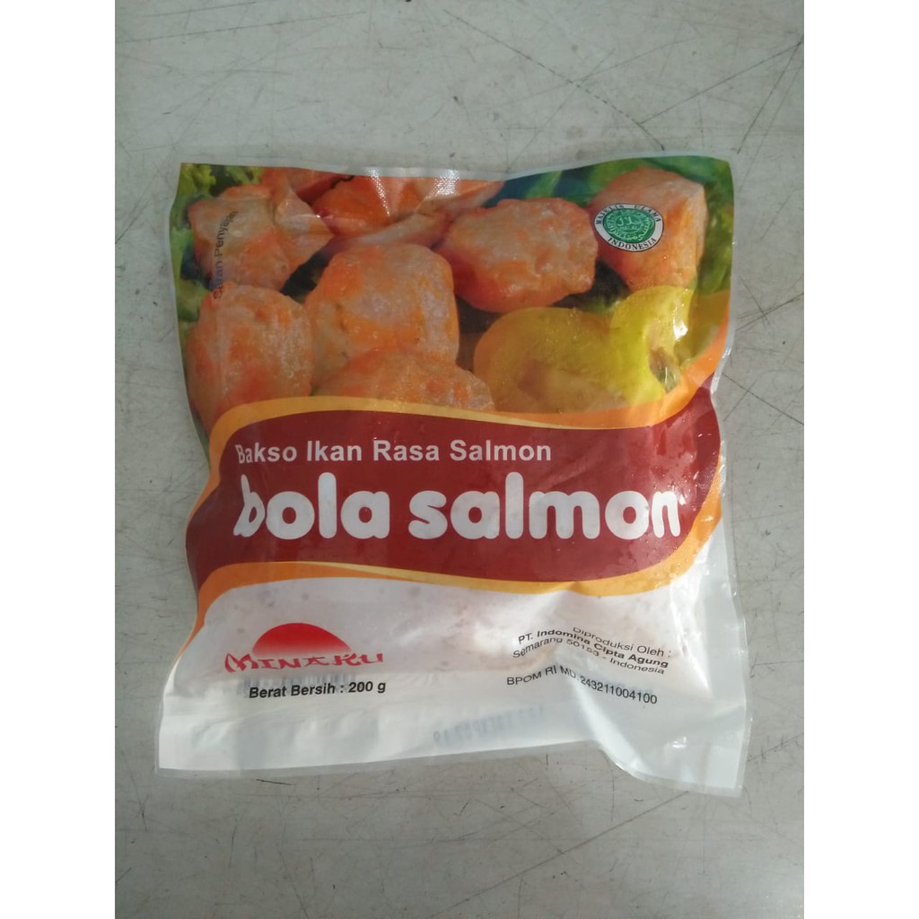 

MINAKU BOLA SALMON 200GR