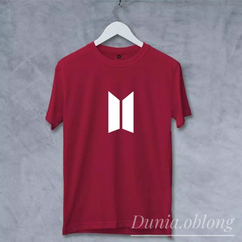 Kaos BTS Cowok Cewek Baju Kaos Distro Unisex Kaos Lengan Pendek Dewasa Kaos Oblong Murah