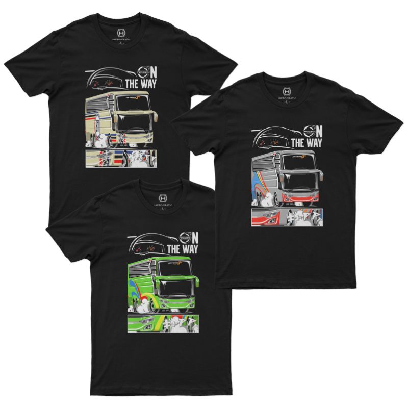 Kaos Distro Bismania Kaos Bus Mania Volvo On Board Gunung Harta Rosalia Indah Pandawa87
