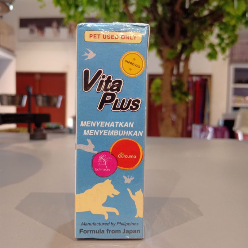 Vita Plus/ Multivitamin Anjing Kucing / Obat Buat Anjing Sakit