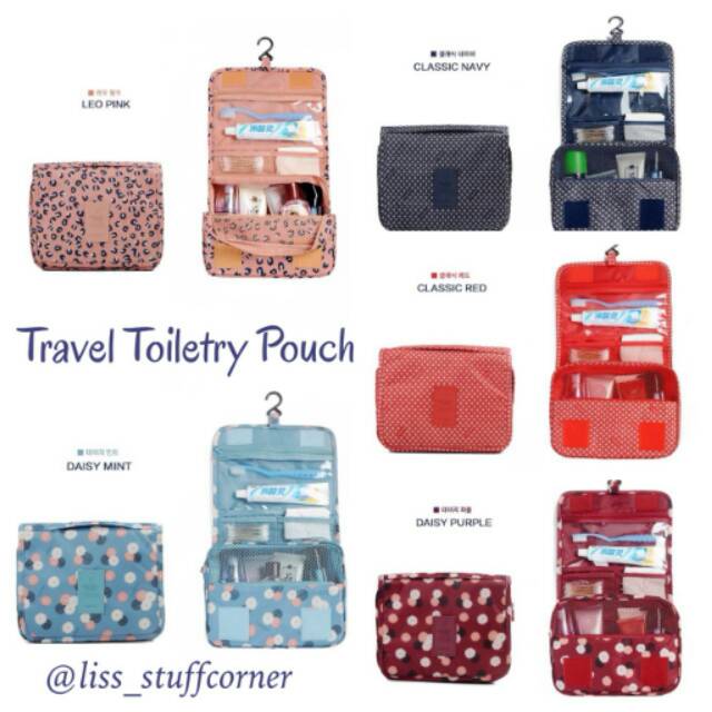 DINIWELL TRAVEL TOILETRY POUCH