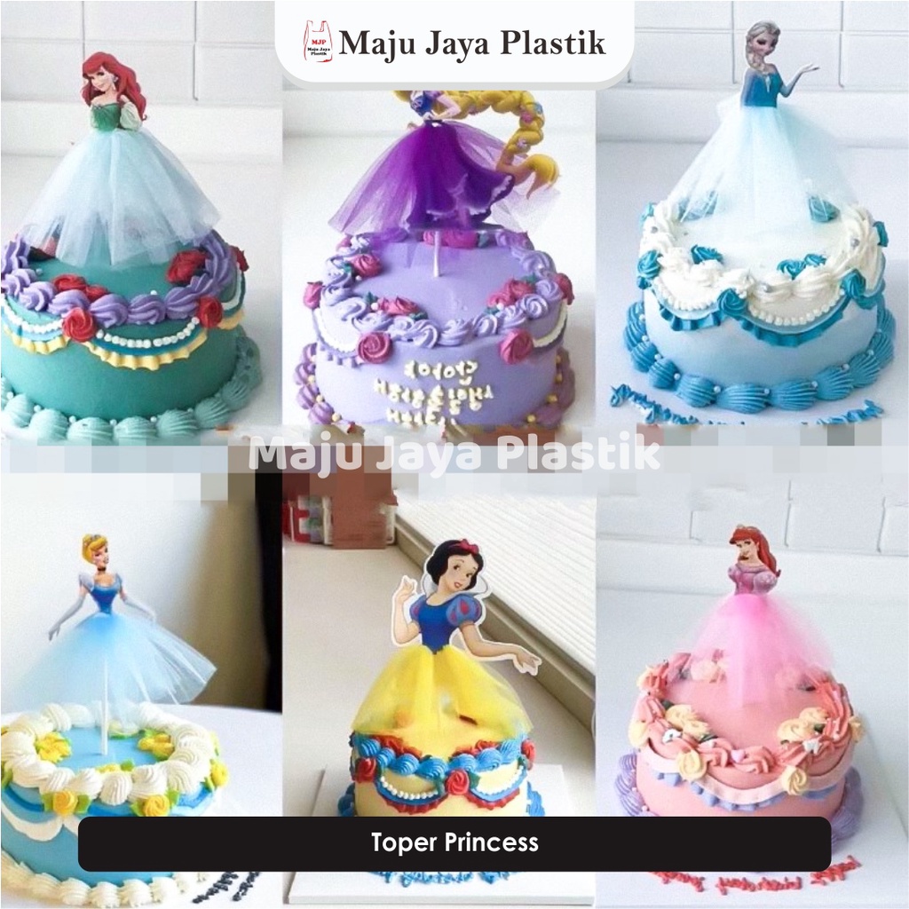 Jual Topper Cake Princess Ariel Toper Kue Desain Princess Cake