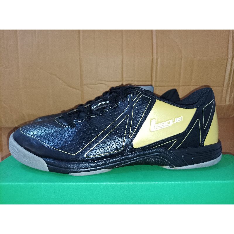 Sepatu League Futsal Gioro Hitam original sepakbola pria promo murah sale