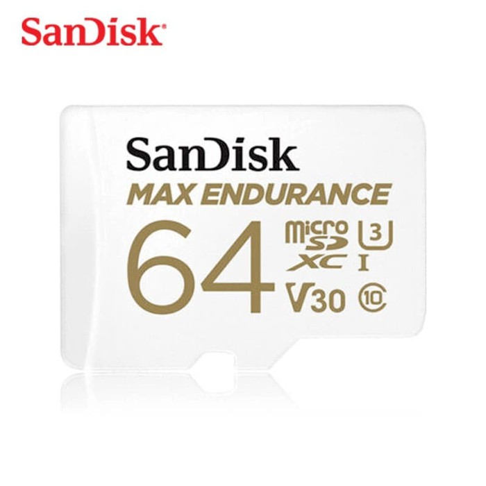 Sandisk Max Endurance MicroSDXC 64GB UHS-I V30 100MB/s - Garansi 2th