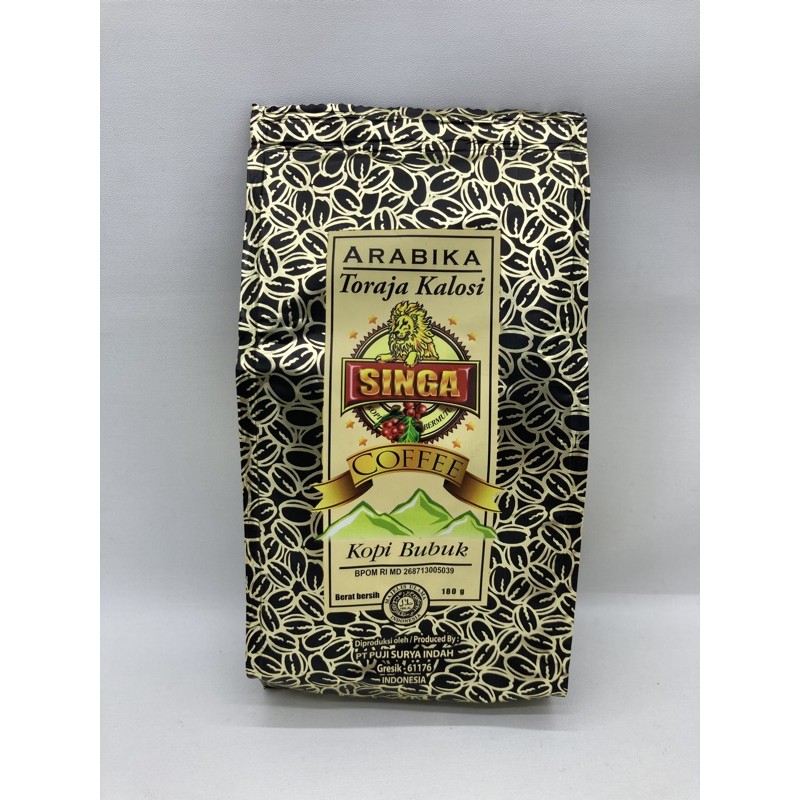 

Singa Kopi ARABIKA TORAJA KALOSI 180gr